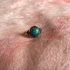 Vintage Boho Turquoise Ring